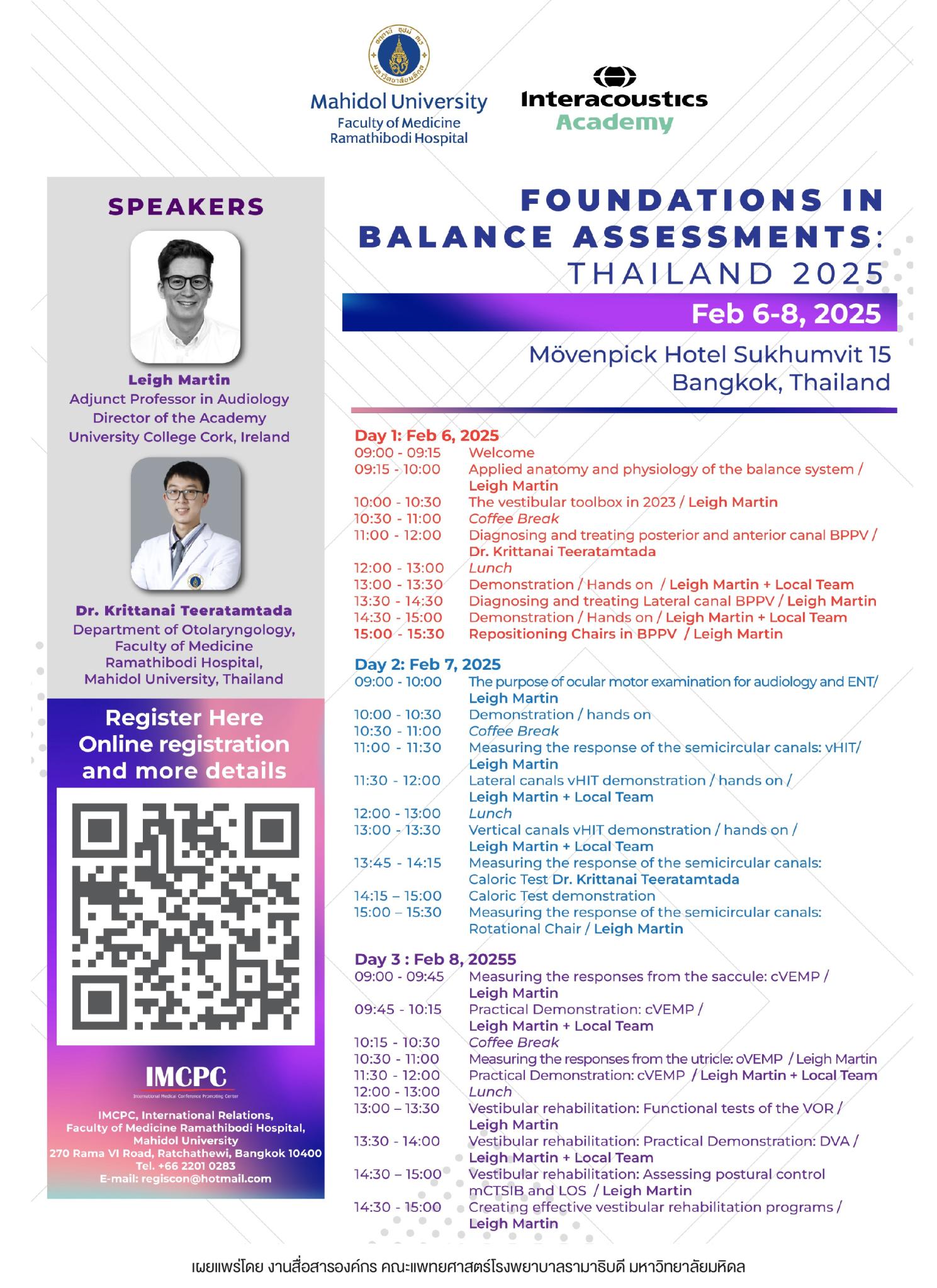 FOUNDATIONS IN BALANCE ASSESSMENTS: THAILAND 2025