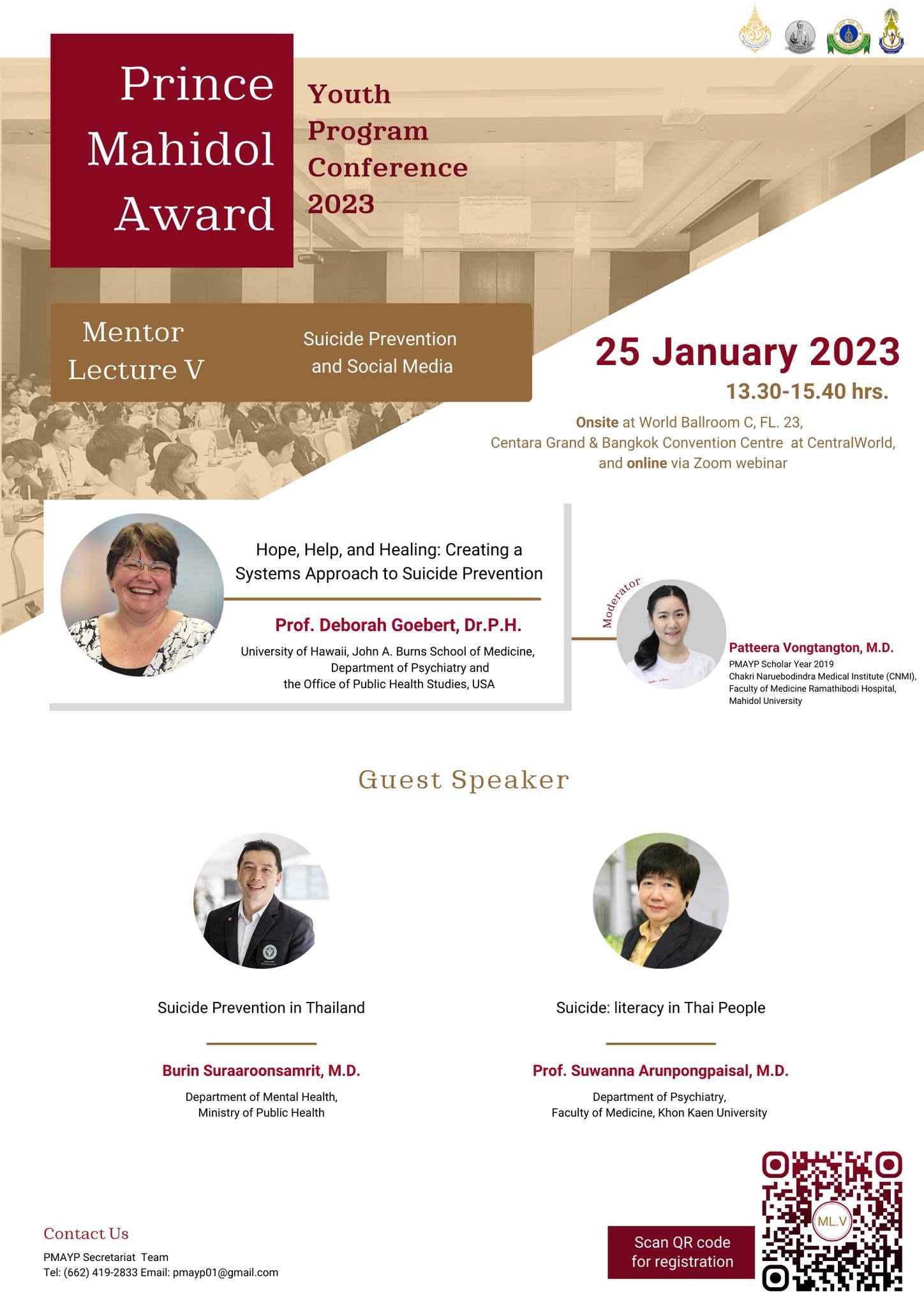 Prince Mahidol Award Youth Program Conference 2023