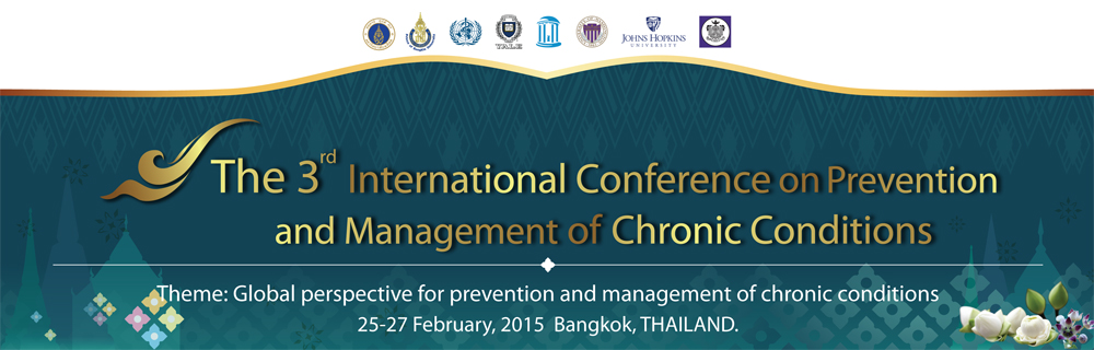 The 3rd International Conference on Prevention and Management of Chronic Conditions