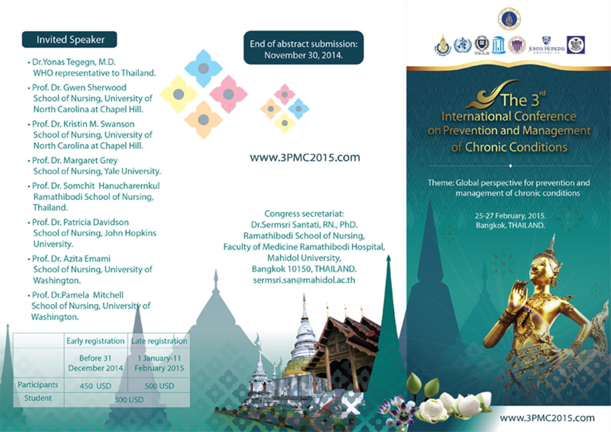 The 3rd International Conference on Prevention and Management of Chronic Conditions