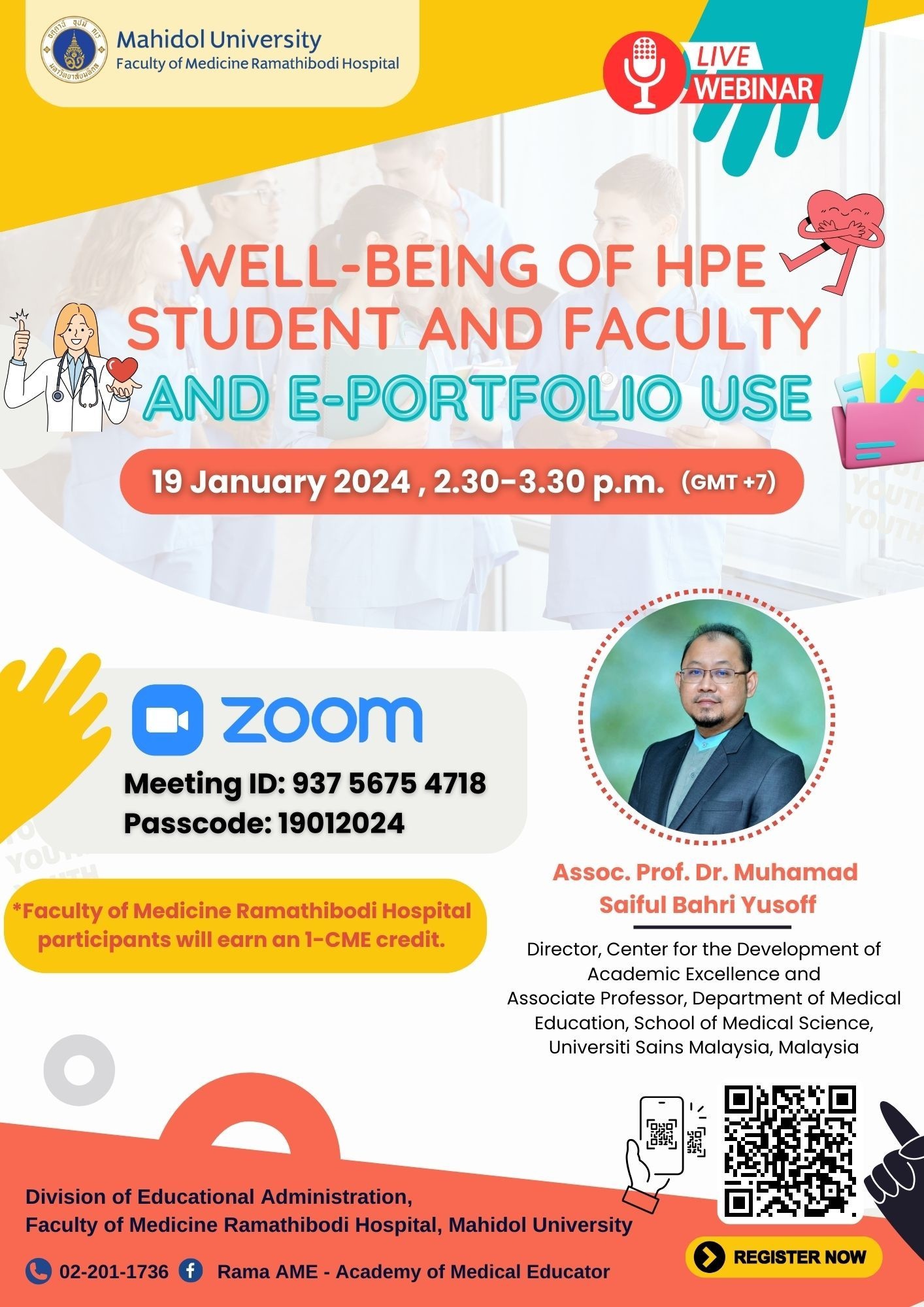 WELL-BEING OF HPE STUDENT AND FACULTY AND E-PORTFOLIO USE