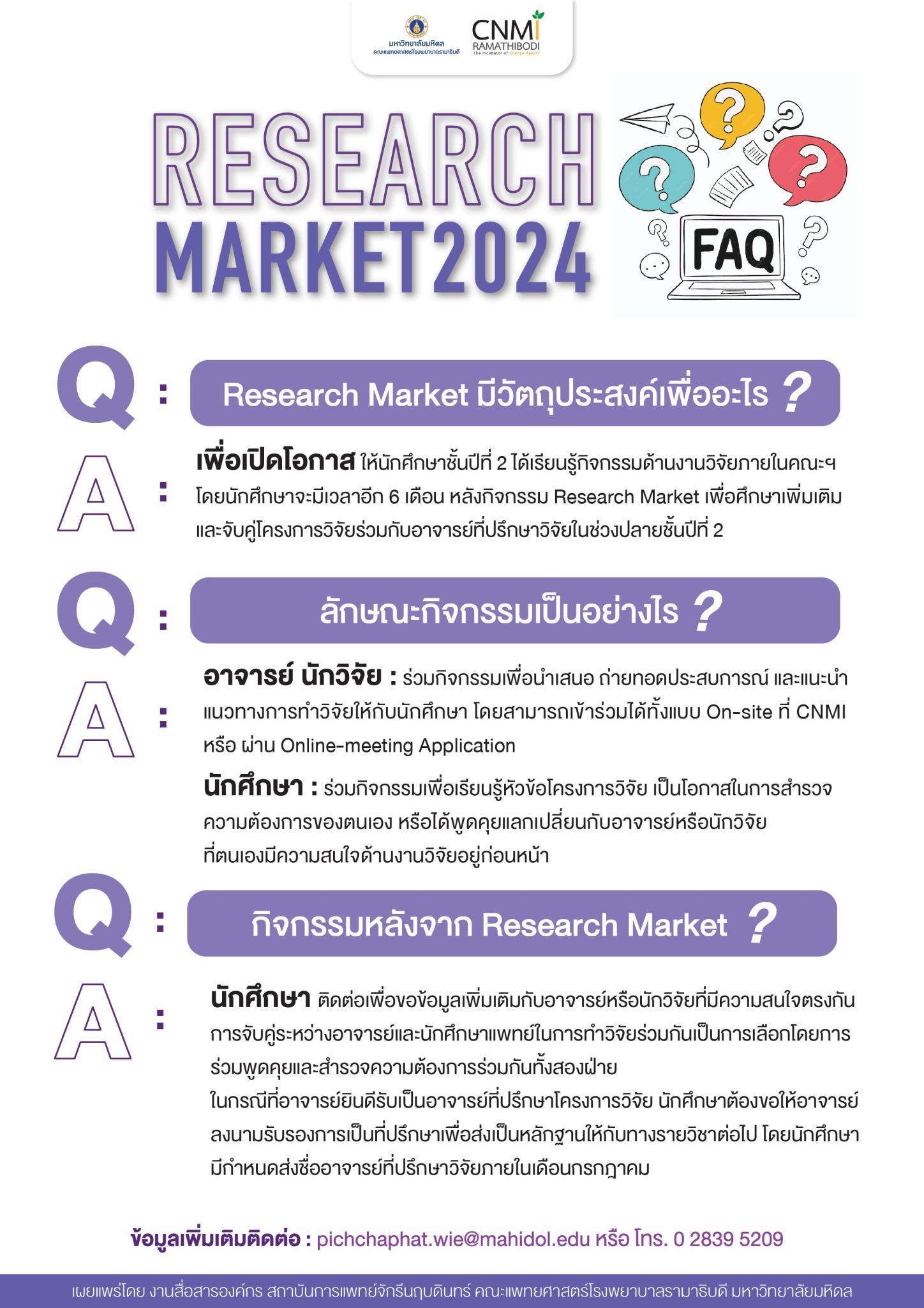 RESEARCH MARKET 2024
