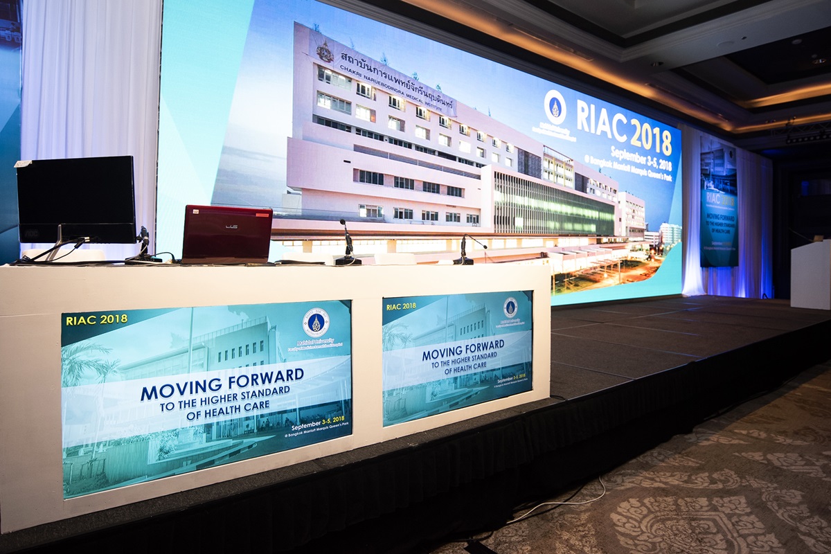 ประชุมวิชาการประจำปี 2561 คณะแพทยศาสตร์โรงพยาบาลรามาธิบดี มหาวิทยาลัยมหิดล (RIAC 2018)