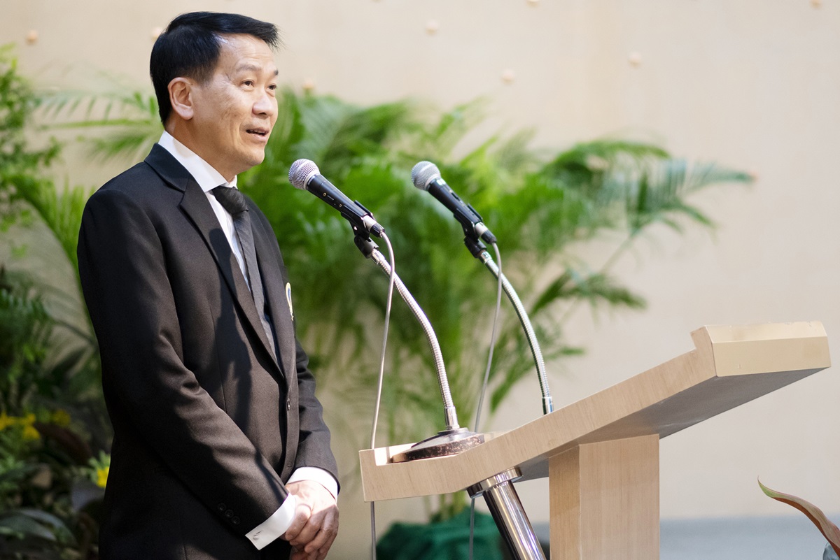 งพระเจ้าหลานเธอ พระองค์เจ้าพัชรกิติยาภา เสด็จฟังปาฐกถากัลยาณกิติ์ กิติยากร ครั้งที่ 32