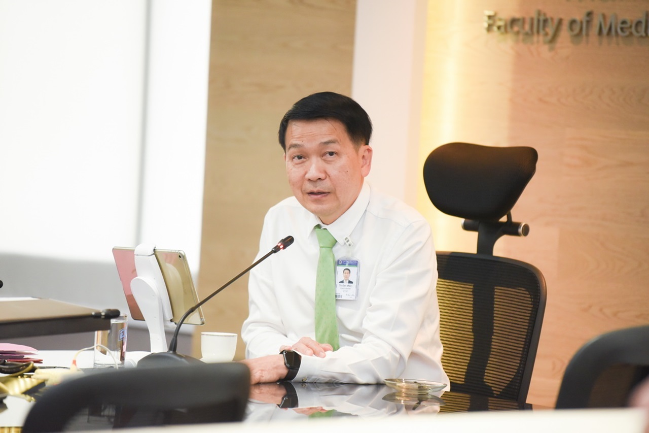 ร่วมเสวนาการสร้างความร่วมมือด้านการวิจัยเด่นของภาควิชากุมารเวชศาสตร์ ภาควิชารังสีวิทยา และ Preclinic สถาบันการแพทย์จักรีนฤบดินทร์ 