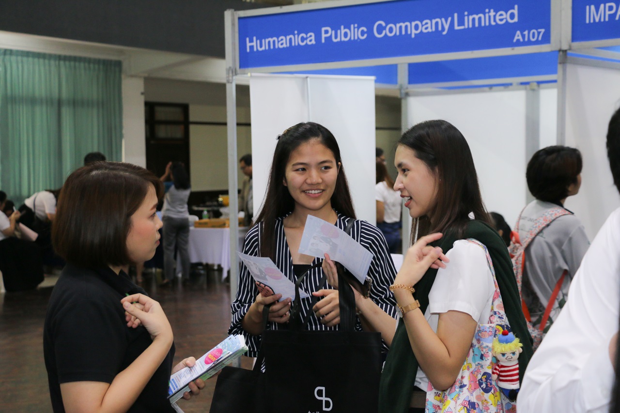 ประชาสัมพันธ์การสรรหาบุคลากร ในงาน “KU JOB FAIR 2019” ณ มหาวิทยาลัยเกษตรศาสตร์  