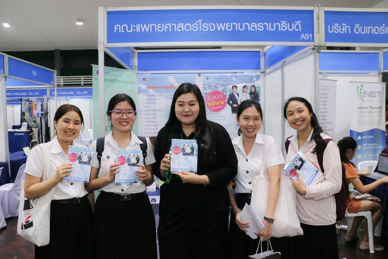 ประชาสัมพันธ์การสรรหาบุคลากร ในงาน “KU JOB FAIR 2019” ณ มหาวิทยาลัยเกษตรศาสตร์  