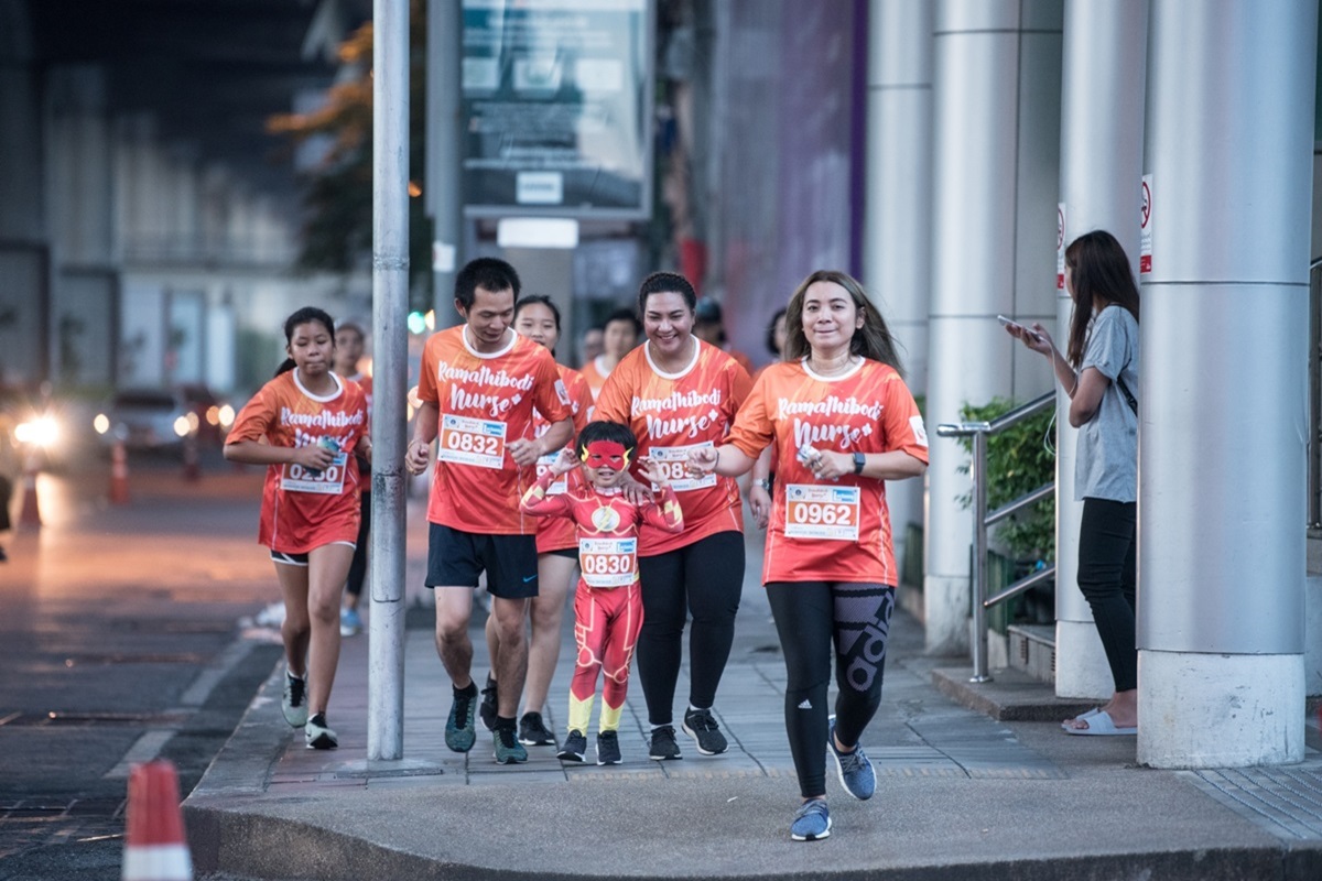 กิจกรรม เดิน-วิ่ง Ramathibodi Nurse Fun Run 4.5km.