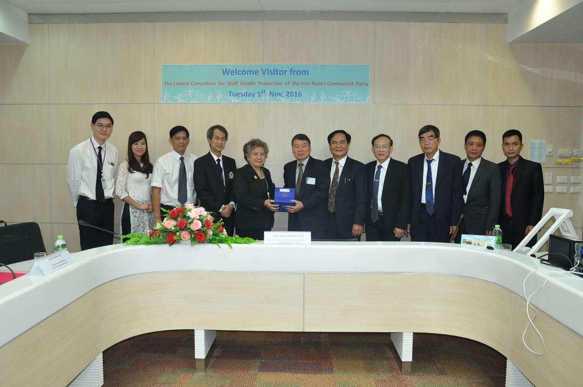 ต้อนรับคณะผู้เข้าศึกษาดูงานจากประเทศเวียดนาม