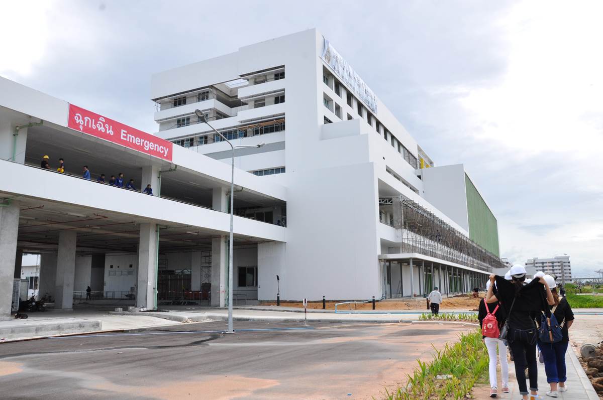 เยี่ยมชมสถาบันการแพทย์จักรีนฤบดินทร์ คณะแพทยศาสตร์โรงพยาบาลรามาธิบดี มหาวิทยาลัยมหิดล จ.สมุทรปราการ