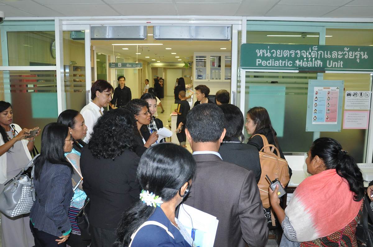 ต้อนรับคณะศึกษาดูงานจากสาธาณรัฐประชาธิบไตยติมอร์-เลสเต