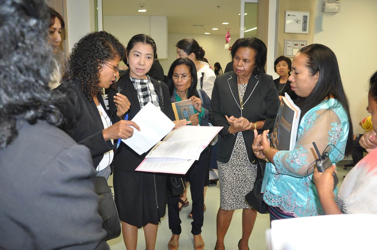 ต้อนรับคณะศึกษาดูงานจากสาธาณรัฐประชาธิบไตยติมอร์-เลสเต