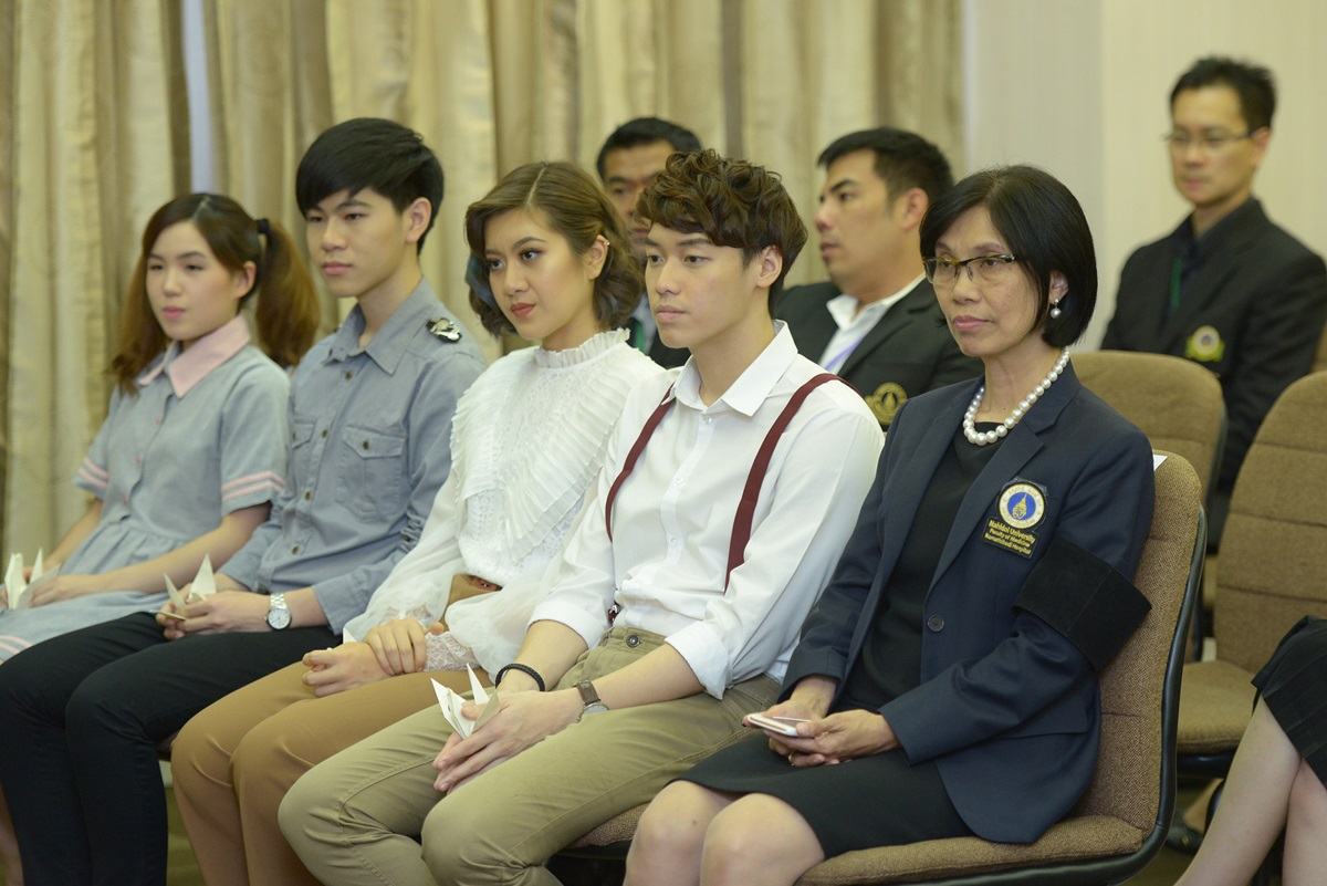 งานแถลงข่าวครบรอบ 10 ปี RAMA DRAMA ละครเวทีการกุศลโดยนักศึกษาแพทย์รามาธิบดี เรื่อง “Paper bird”