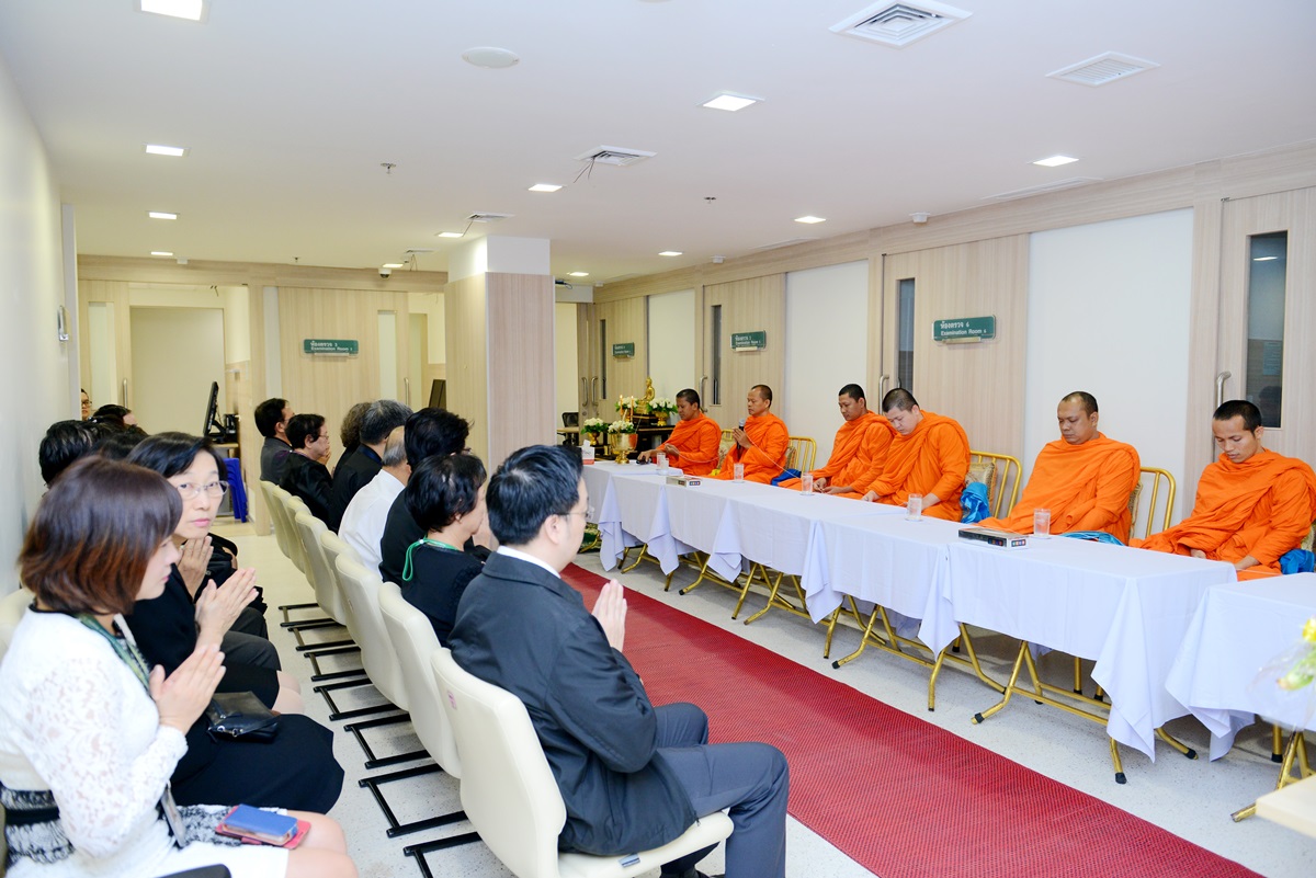 พิธีเปิดหน่วยตรวจผู้ป่วยนอกโรคมะเร็ง