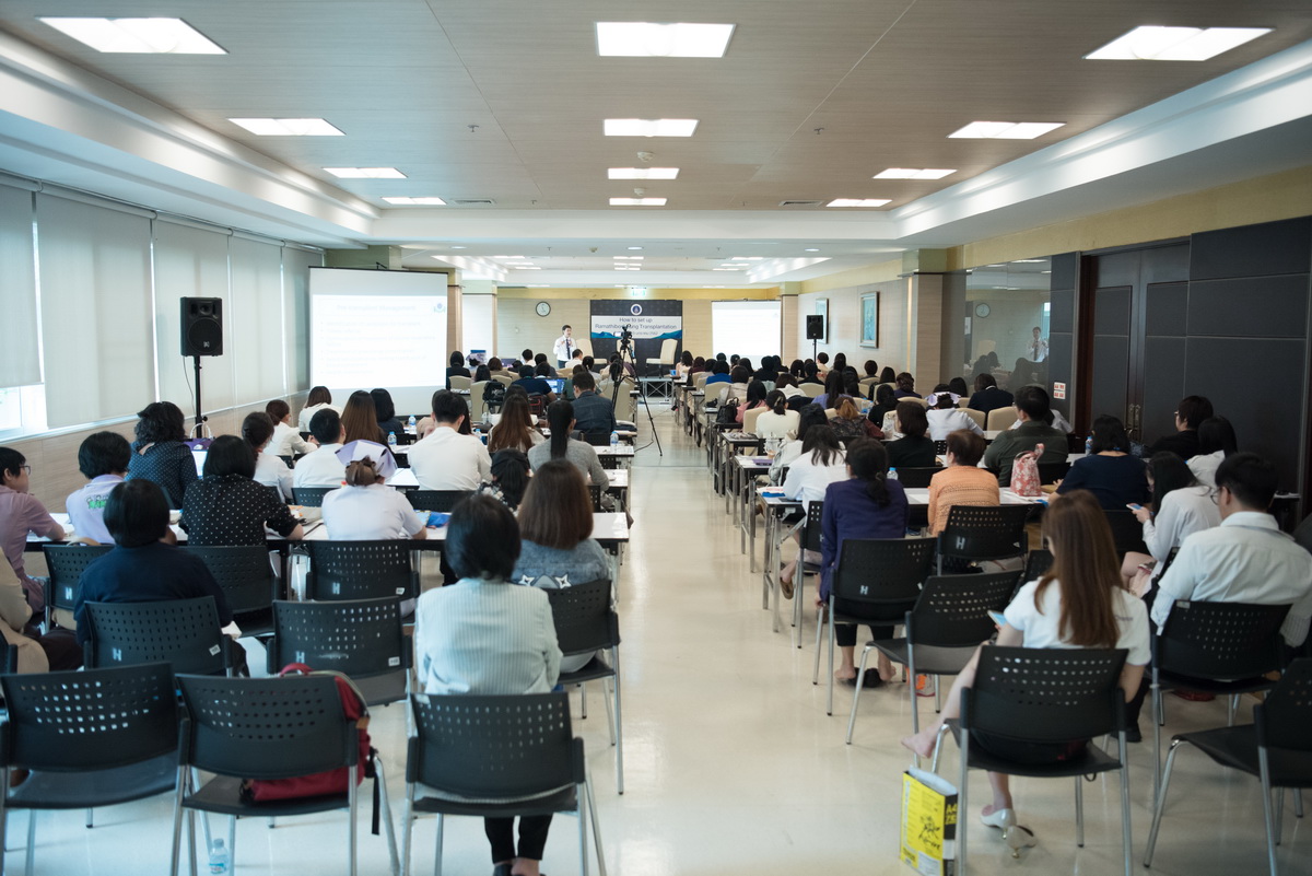 โครงการให้ความรู้เชิงปฏิบัติการ เรื่อง การดูแลผู้ป่วยปลูกถ่ายปอด โครงการให้ความรู้เชิงปฏิบัติการ เรื่อง การดูแลผู้ป่วยปลูกถ่ายปอด