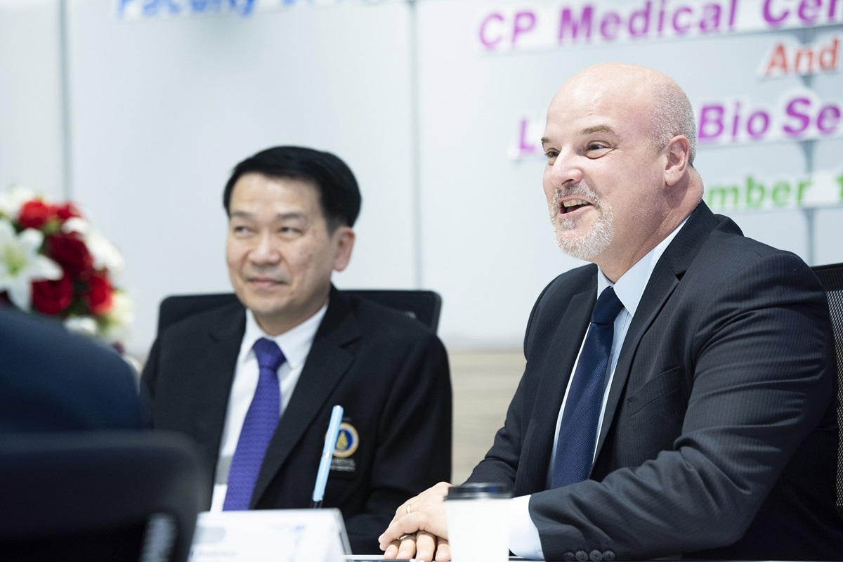 พิธีลงนามความร่วมมือระหว่าง คณะแพทยศาสตร์โรงพยาบาลรามาธิบดี มหาวิทยาลัยมหิดล CP Medical Centre Co., Ltd., และ Liberty Biosecurity, LCC สหรัฐอเมริกา พิธีลงนามความร่วมมือระหว่าง คณะแพทยศาสตร์โรงพยาบาลรามาธิบดี มหาวิทยาลัยมหิดล CP Medical Centre Co., Ltd., และ Liberty Biosecurity, LCC สหรัฐอเมริกา