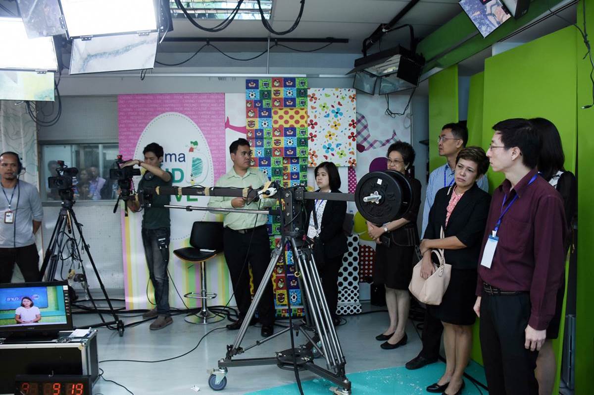 ศึกษาดูงานสถานีโทรทัศน์รามาแชนแนล 