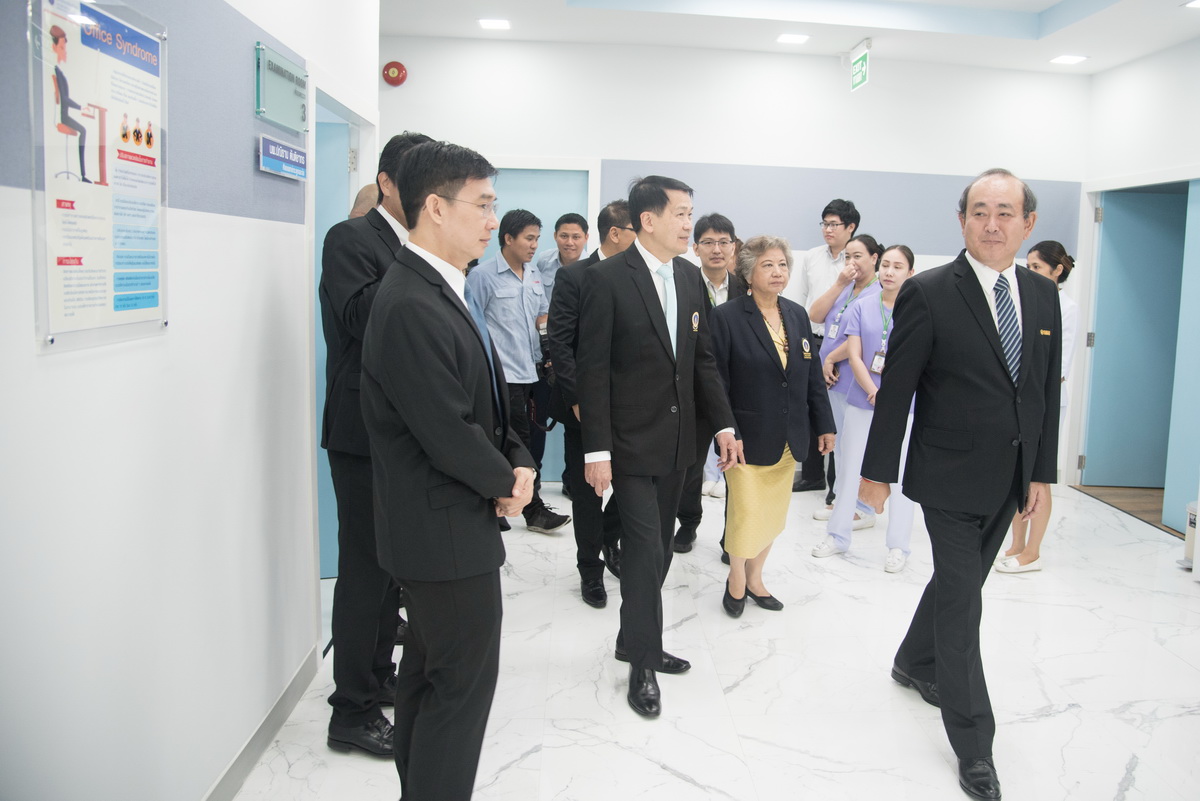 พิธีเปิดสถานพยาบาล YAMAHA Health Care Center พิธีเปิดสถานพยาบาล YAMAHA Health Care Center