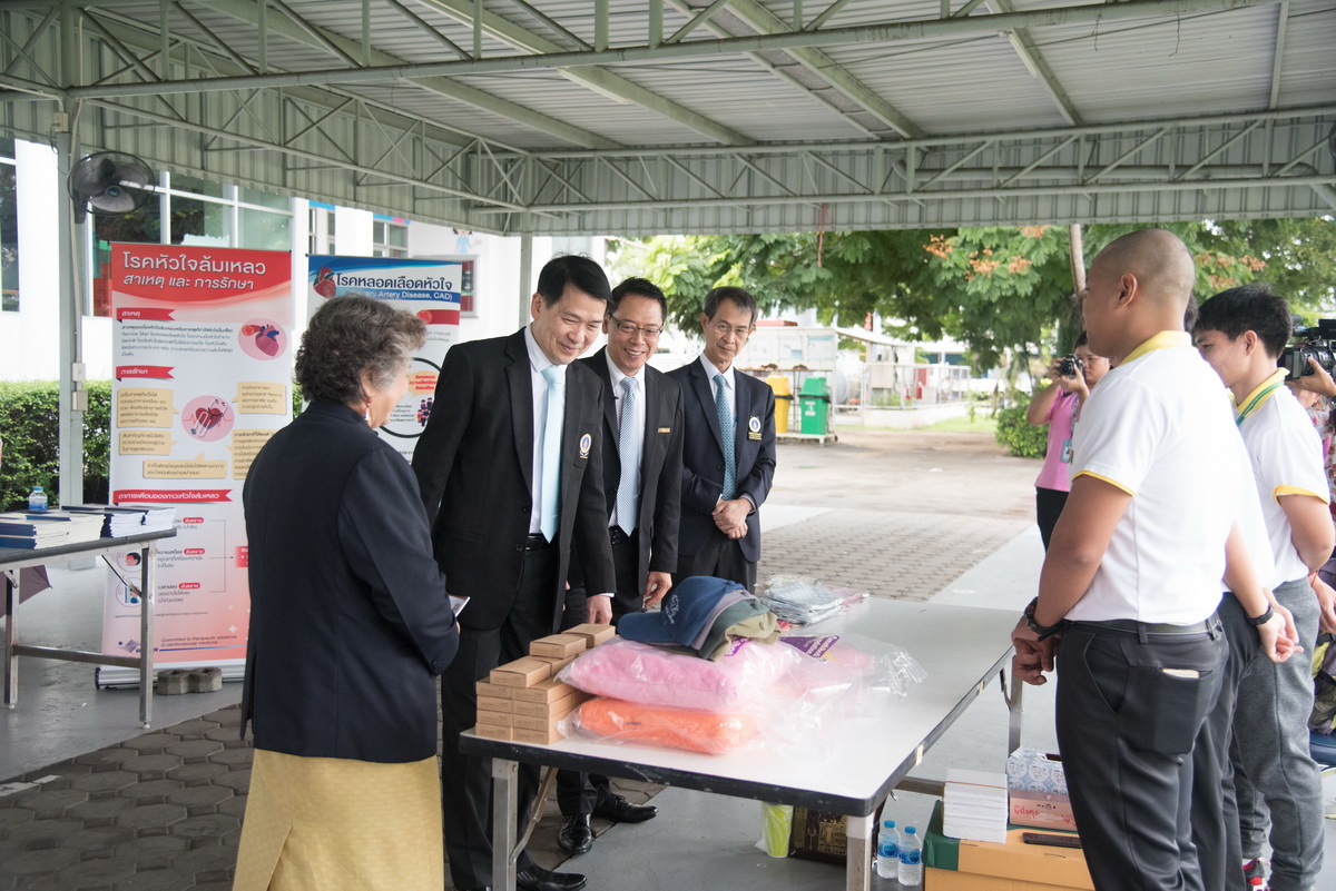 พิธีเปิดสถานพยาบาล YAMAHA Health Care Center พิธีเปิดสถานพยาบาล YAMAHA Health Care Center