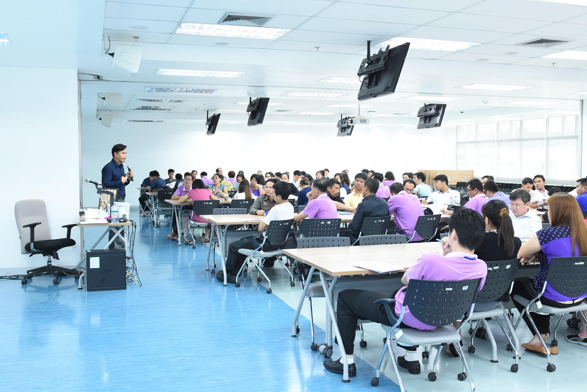 อบรมเชิงปฏิบัติการ “การใช้ชุดอุปกรณ์ทำความสะอาดสารชีวภาพและสารเคมีหกรั่วไหล” (Biological and Chemical Spill Kit)