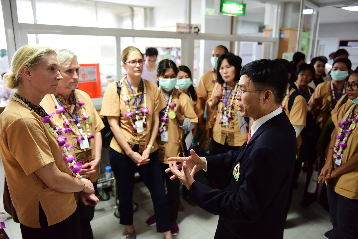 ต้อนรับผู้เข้าร่วมการประชุมวิชาการนานาชาติประจำปีรางวัลสมเด็จเจ้าฟ้ามหิดล พ.ศ. 2561