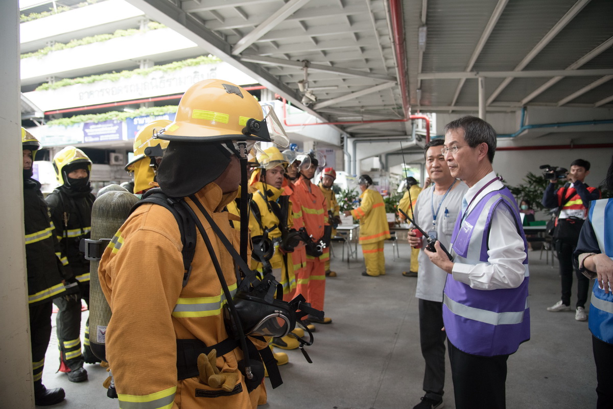 ฝึกซ้อมดับเพลิงและอพยพหนีไฟ ครั้งที่ 2/2561 ฝึกซ้อมดับเพลิงและอพยพหนีไฟ ครั้งที่ 2/2561