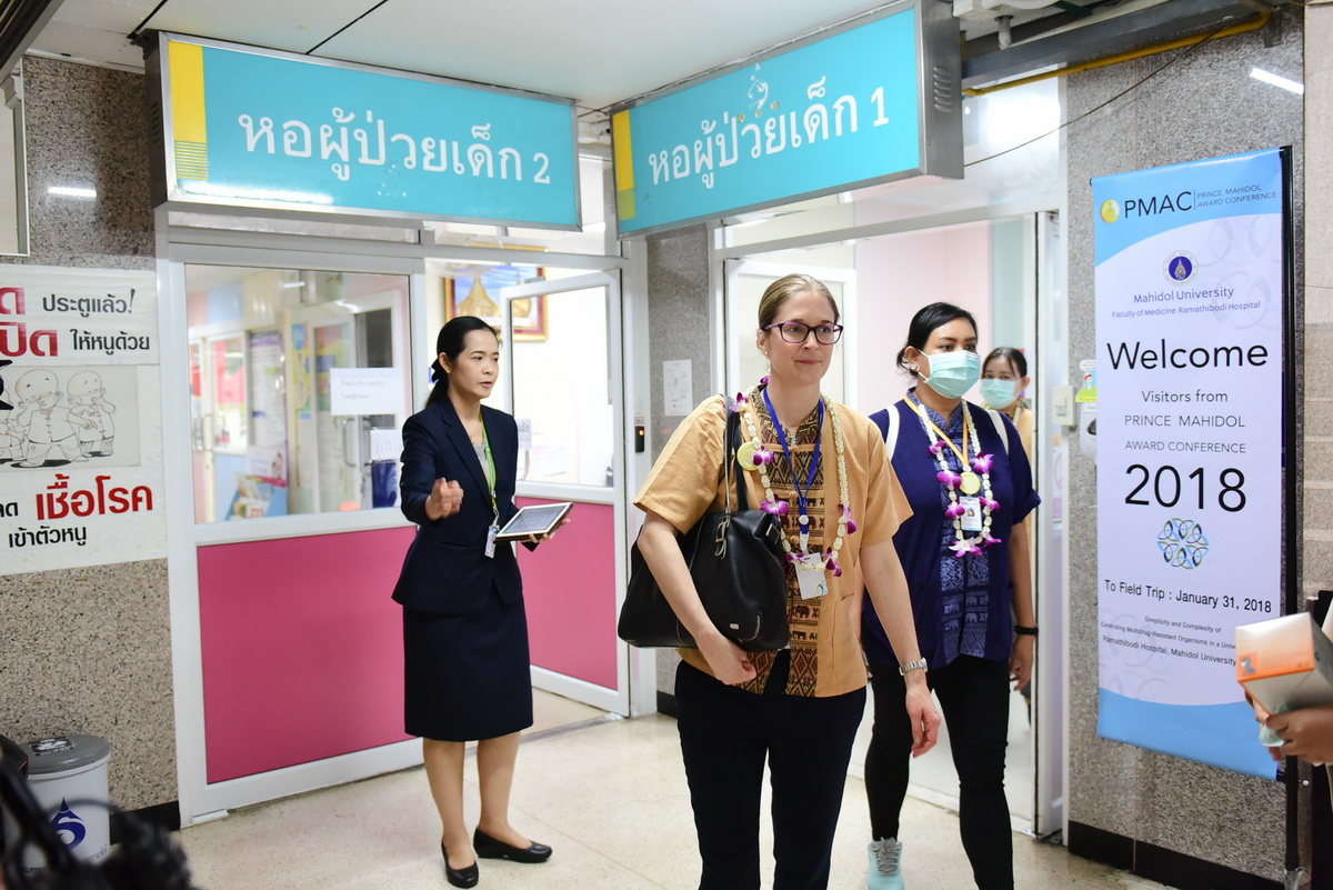 ต้อนรับผู้เข้าร่วมการประชุมวิชาการนานาชาติประจำปีรางวัลสมเด็จเจ้าฟ้ามหิดล พ.ศ. 2561