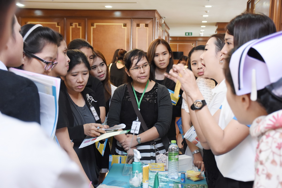 การอบรมเชิงปฏิบัติการหัวข้อ พัฒนาศักยภาพพยาบาลในการประเมิน ป้องกัน และดูแลแผลกดทับ