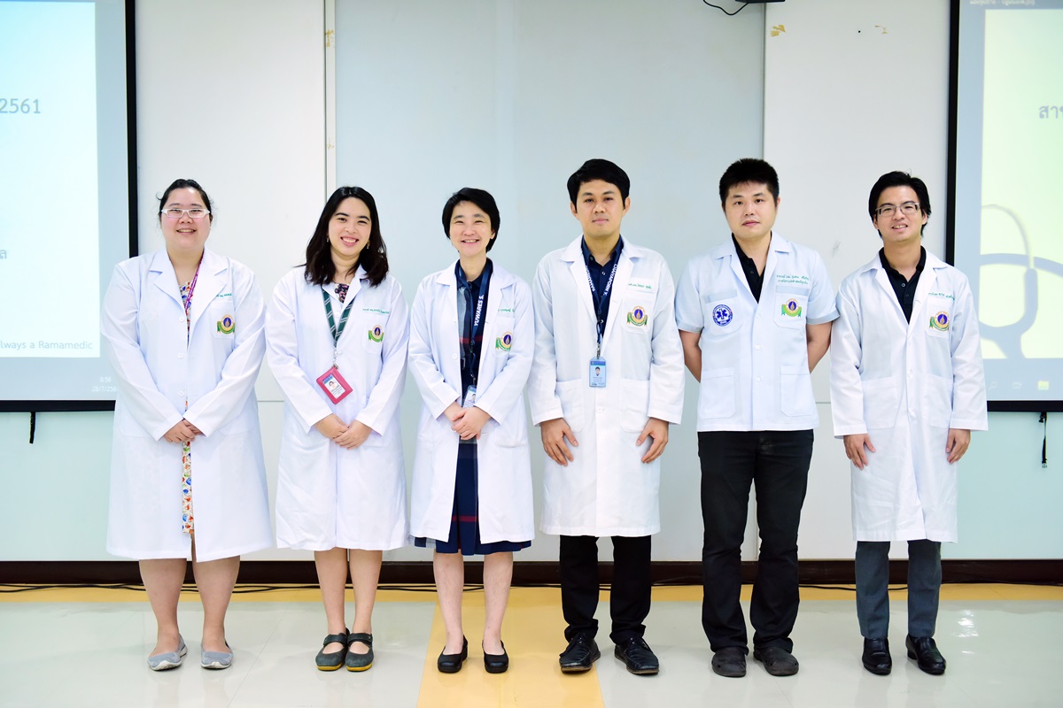 พิธีปฐมนิเทศนักศึกษาใหม่ ประจำปีการศึกษา 2561 หลักสูตรวิทยาศาสตรบัณฑิต สาขาวิชาปฏิบัติการฉุกเฉินการแพทย์