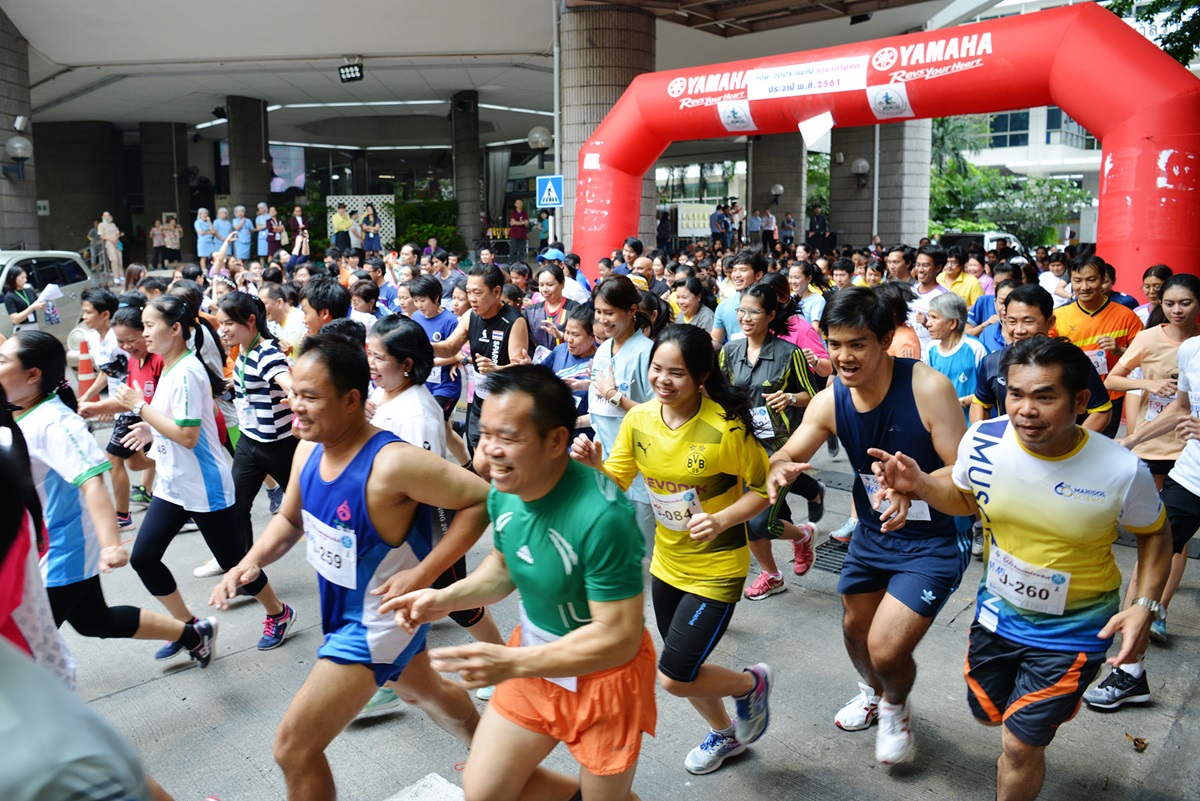 งาน การแข่งขันเดิน-วิ่งประเพณี รามาฯสามัคคี ประจำปี 2561