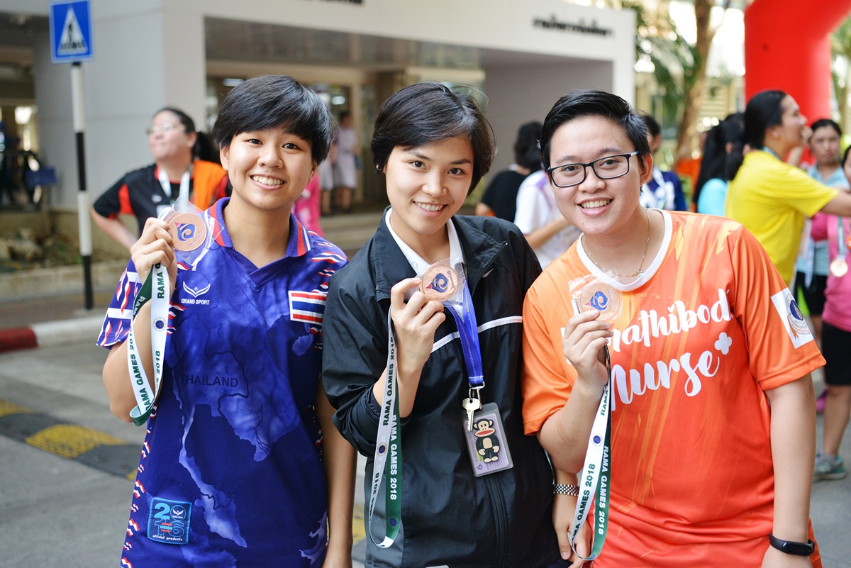 งาน การแข่งขันเดิน-วิ่งประเพณี รามาฯสามัคคี ประจำปี 2561