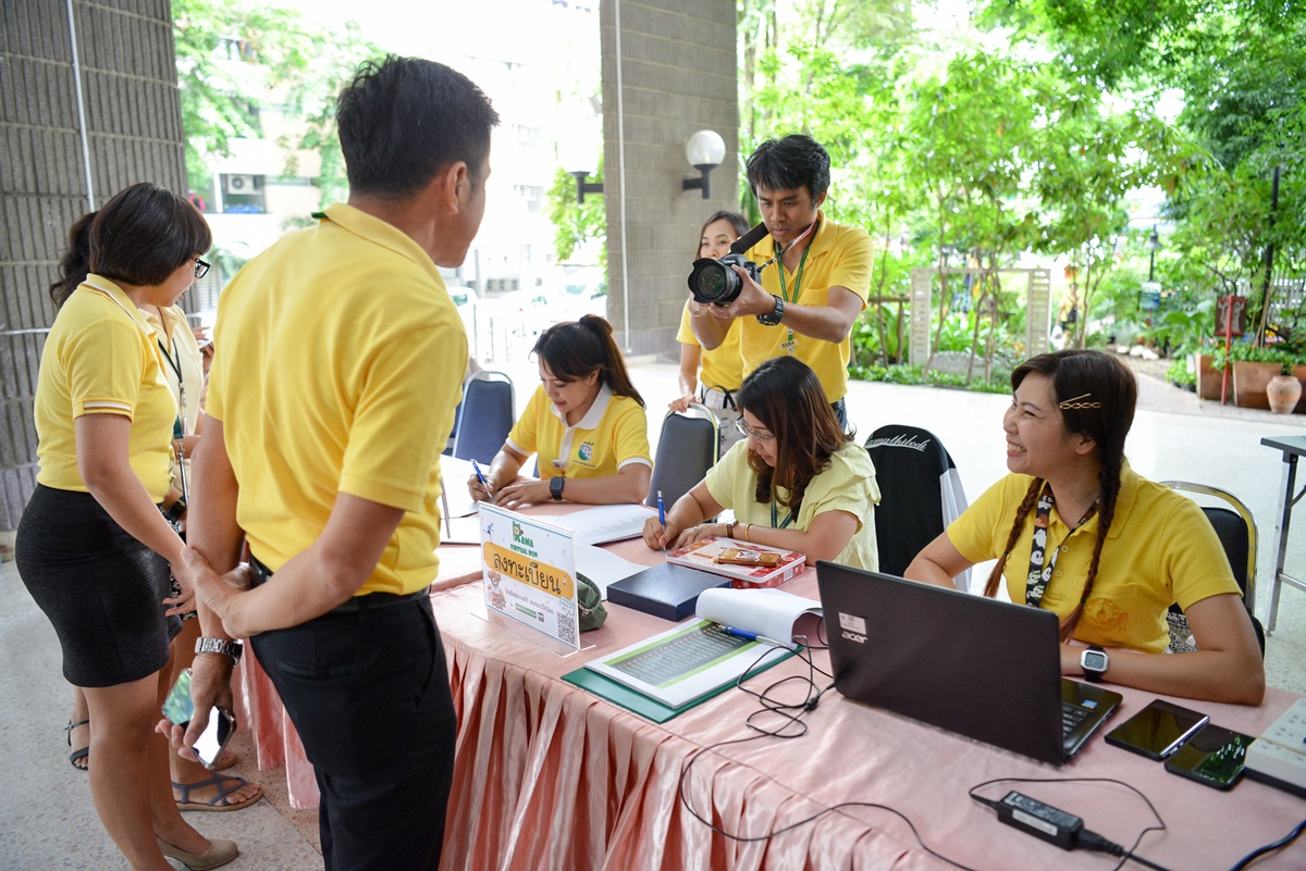 กิจกรรมรับมอบตุ๊กตาหมีโครงการ RAMA VIRTUAL RUN วิ่งเพื่อสุขภาพที่ดี ส่งต่อหมีให้น้อง
