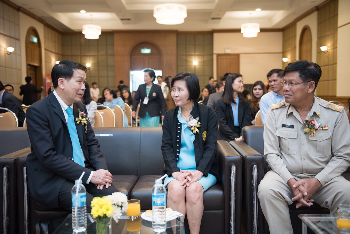 พิธีลงนามบันทึกข้อตกลงว่าด้วยการพัฒนาและใช้ประโยชน์พื้นที่ร่วมกัน ระหว่าง มหาวิทยาลัยราชภัฏธนบุรี และ มหาวิทยาลัยมหิดล (คณะแพทยศาสตร์โรงพยาบาลรามาธิบดี)