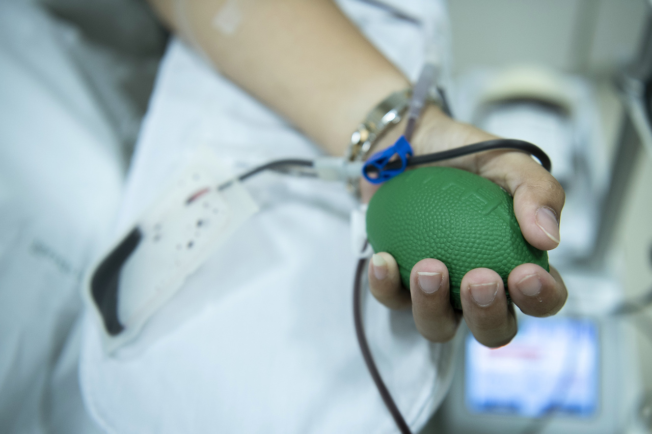 Green wave และศูนย์บริการโลหิตแห่งชาติสภากาชาดไทย ได้จัดกิจกรรม Blood4Lunteer