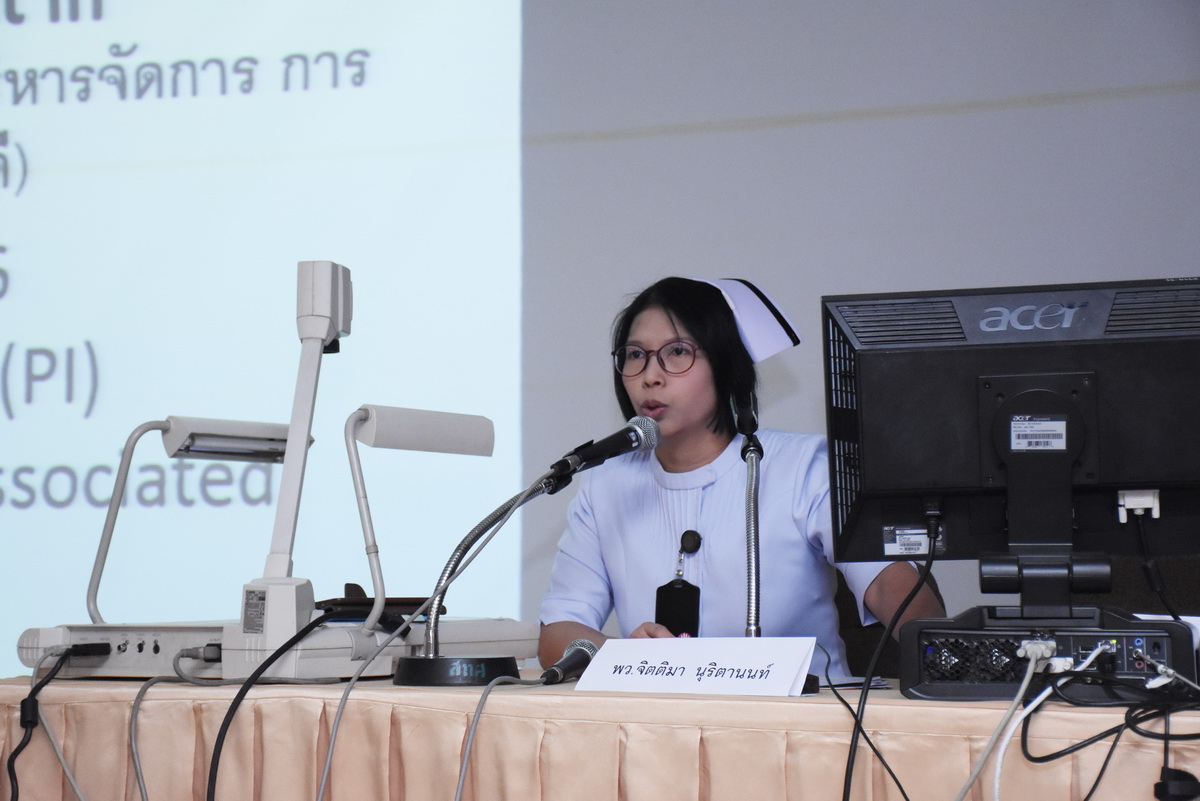 การอบรมเชิงปฏิบัติการ หัวข้อ พัฒนาศักยภาพพยาบาลในการประเมิน ป้องกัน และดูแลแผลกดทับ