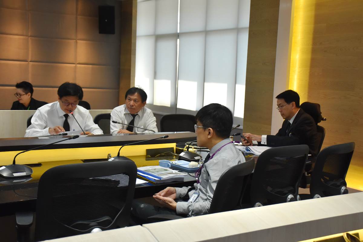 รายงานความก้าวหน้า การตรวจรับงานจ้างก่อสร้างโครงการสถาบันการแพทย์จักรีนฤบดินทร์