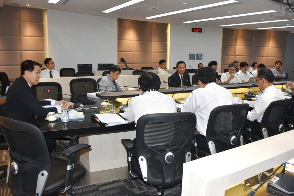 รายงานความก้าวหน้า การตรวจรับงานจ้างก่อสร้างโครงการสถาบันการแพทย์จักรีนฤบดินทร์