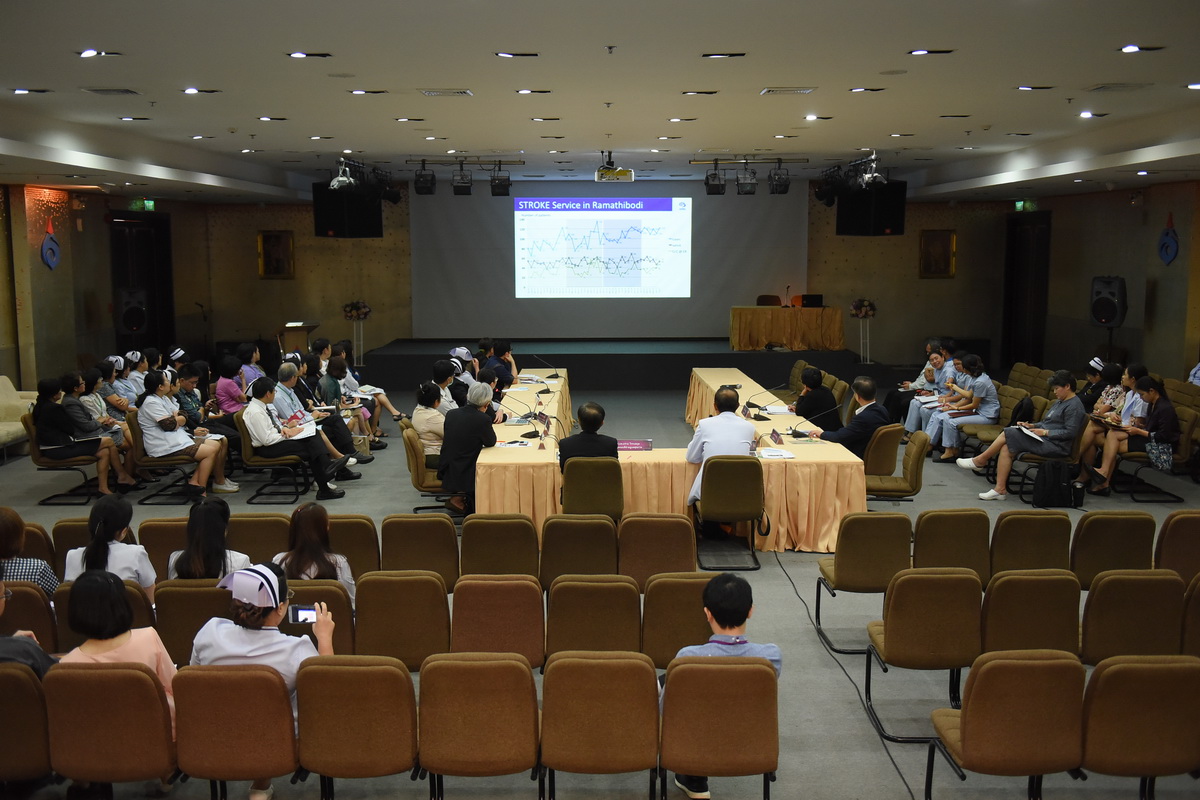 สรพ.เยี่ยมสำรวจเพื่อต่ออายุการรับรองเฉพาะโรค : โรคหลอดเลือดสมอง (Stroke)