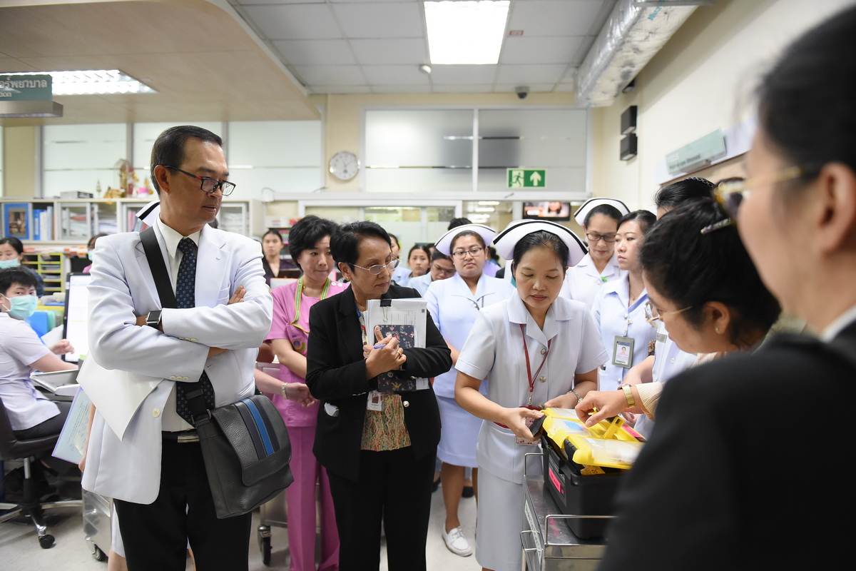 สรพ.เยี่ยมสำรวจเพื่อต่ออายุการรับรองเฉพาะโรค : โรคหลอดเลือดสมอง (Stroke)