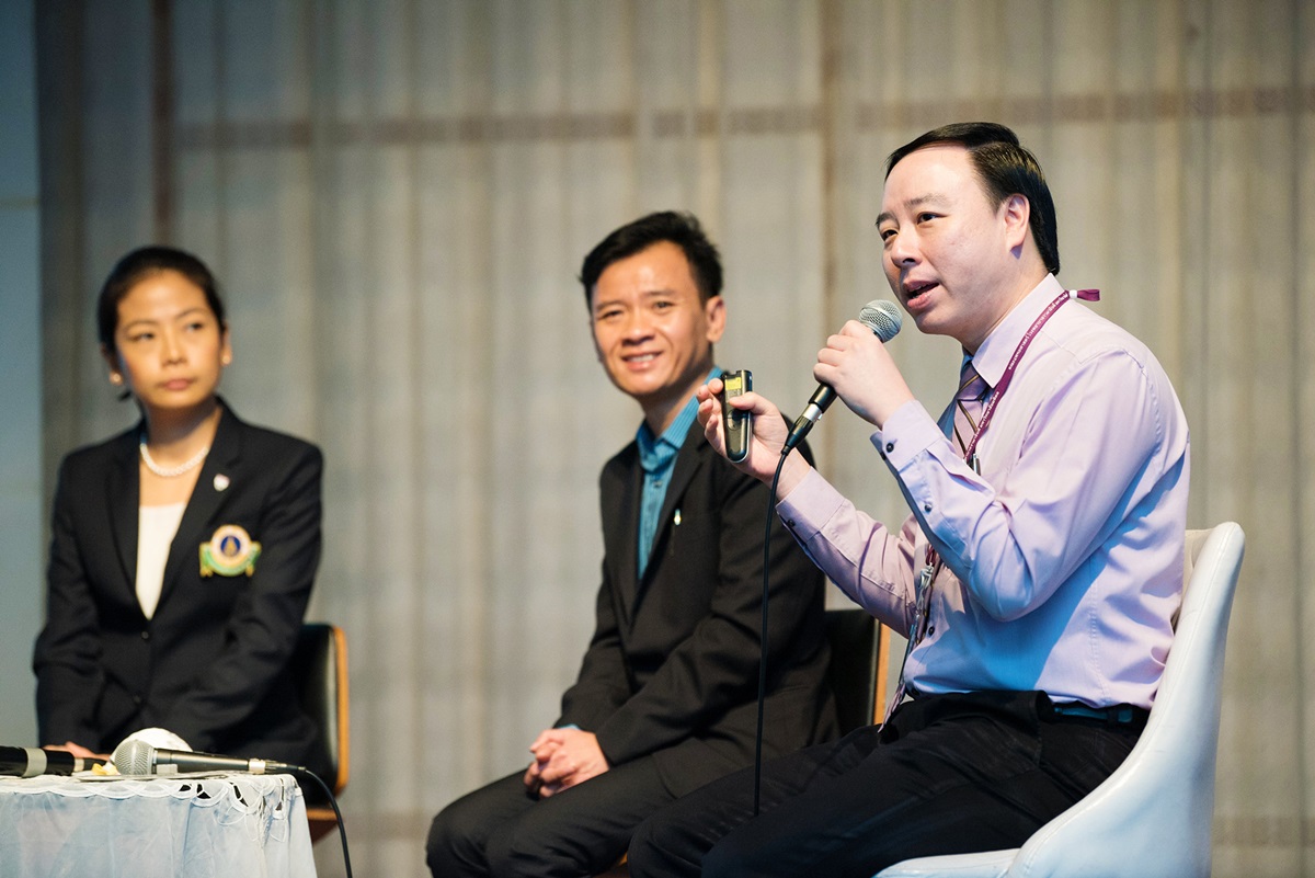 เสวนา คนรามาฯ ต้องรู้เรื่องฝุ่น