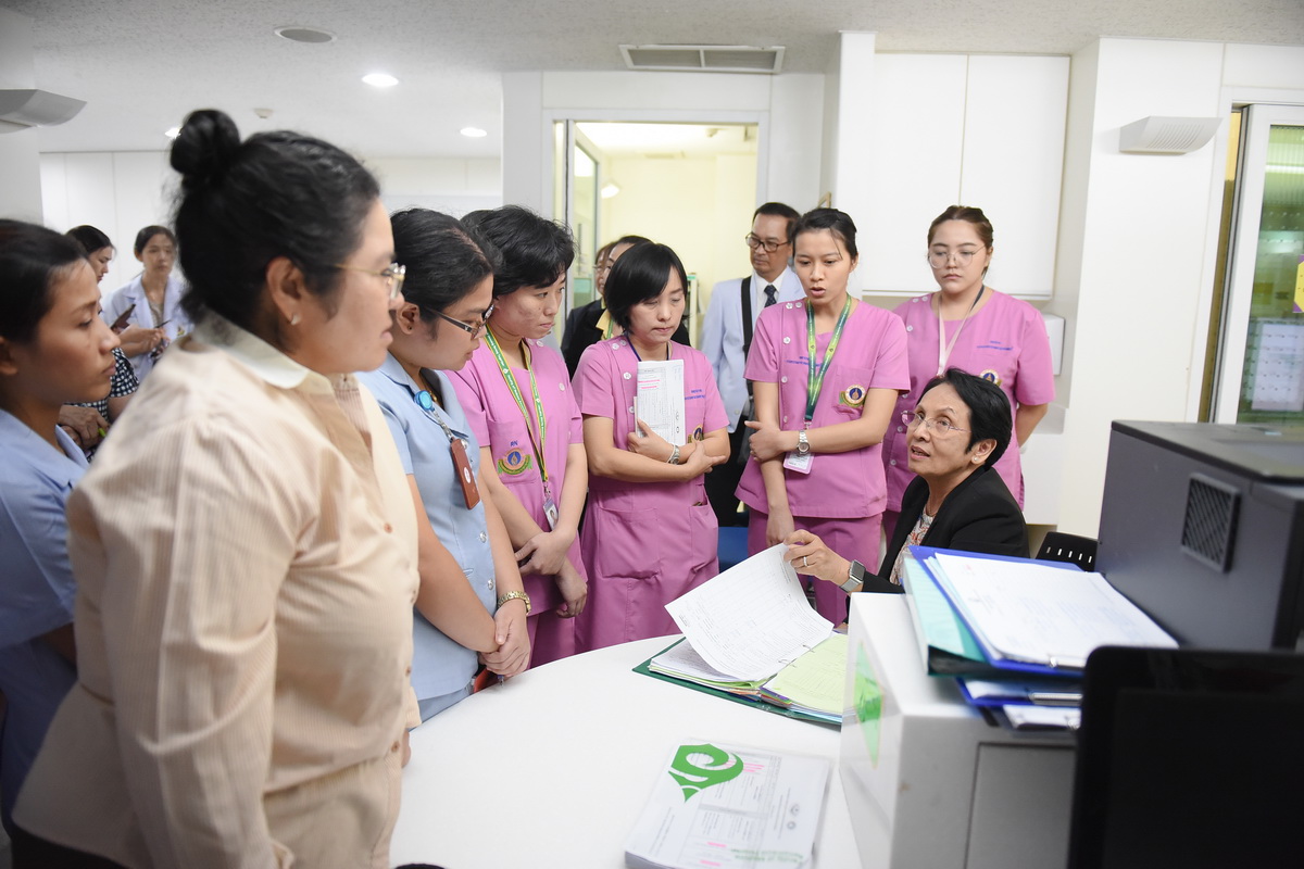 สรพ.เยี่ยมสำรวจเพื่อต่ออายุการรับรองเฉพาะโรค : โรคหลอดเลือดสมอง (Stroke)