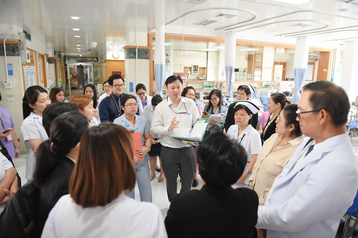 สรพ.เยี่ยมสำรวจเพื่อต่ออายุการรับรองเฉพาะโรค : โรคหลอดเลือดสมอง (Stroke)