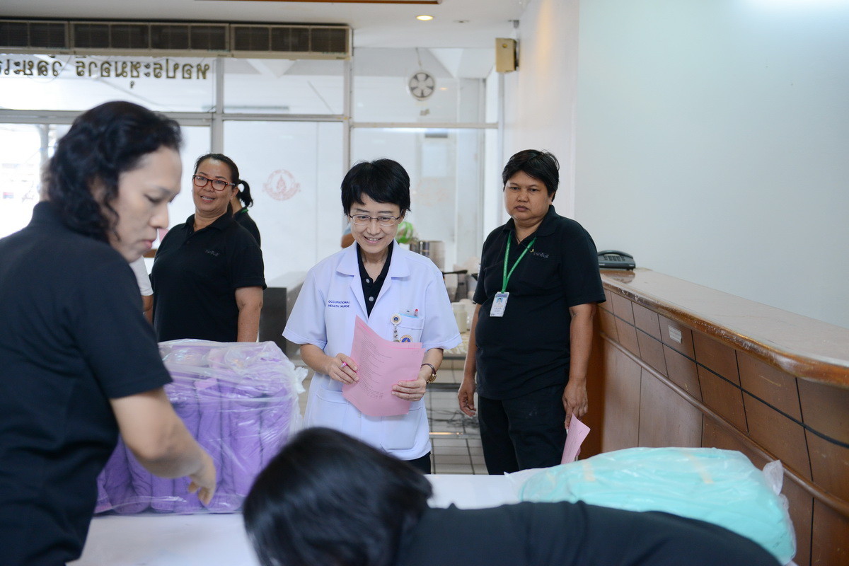 อบรมโครงการ  ท่าการทำงานที่เหมาะสม