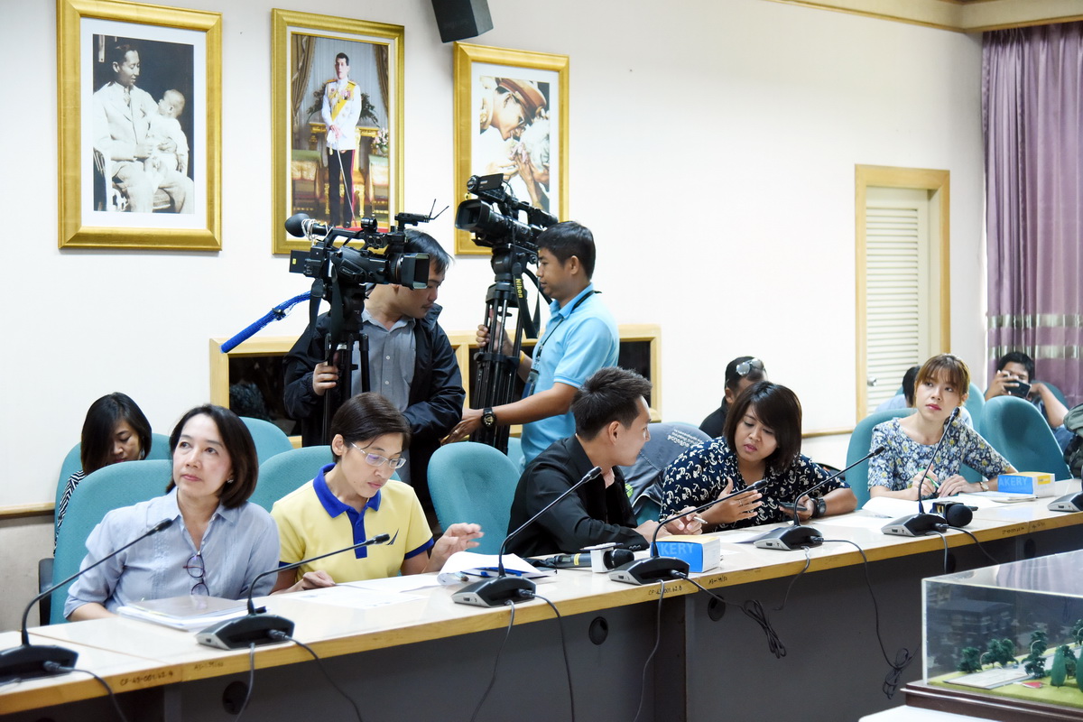 งานแถลงข่าว เรื่อง บทเรียนกรณีเด็กตกตึกและเด็กเสียชีวิตในเนอสเซอรี่