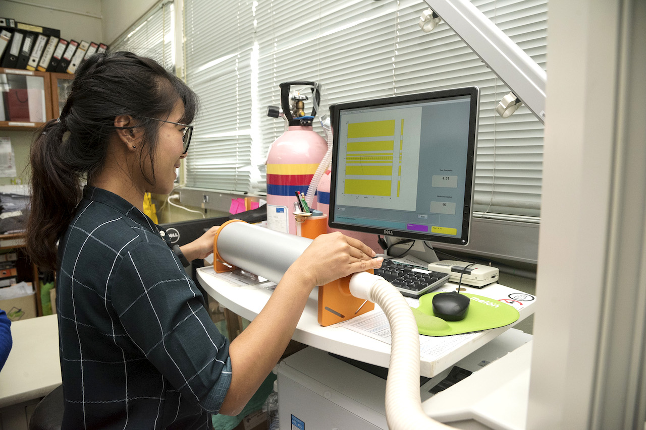 อบรมเชิงปฏิบัติการ การตรวจสมรรถภาพปอดขั้นสูง LUNG VOLUME AND DLCO