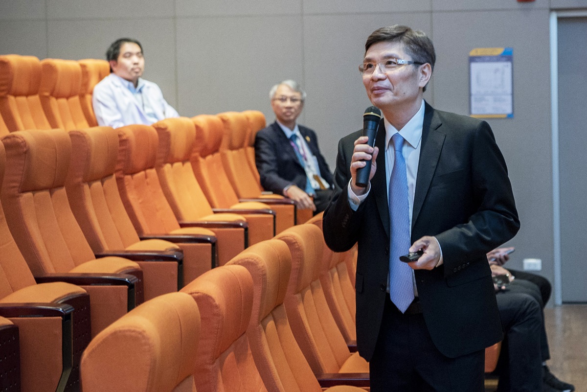 ต้อนรับคณะหลักสูตร ปธพ. รุ่นที่ 7 ศึกษาดูงานสถาบันการแพทย์จักรีนฤบดินทร์