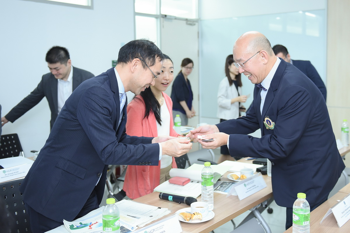 คณะผู้บริหารจาก Health and Global Policy Institute เทศบาลคานางะวะ เข้าเยี่ยมคารวะและหารือ คณะผู้บริหารจาก Health and Global Policy Institute เทศบาลคานางะวะ เข้าเยี่ยมคารวะและหารือ