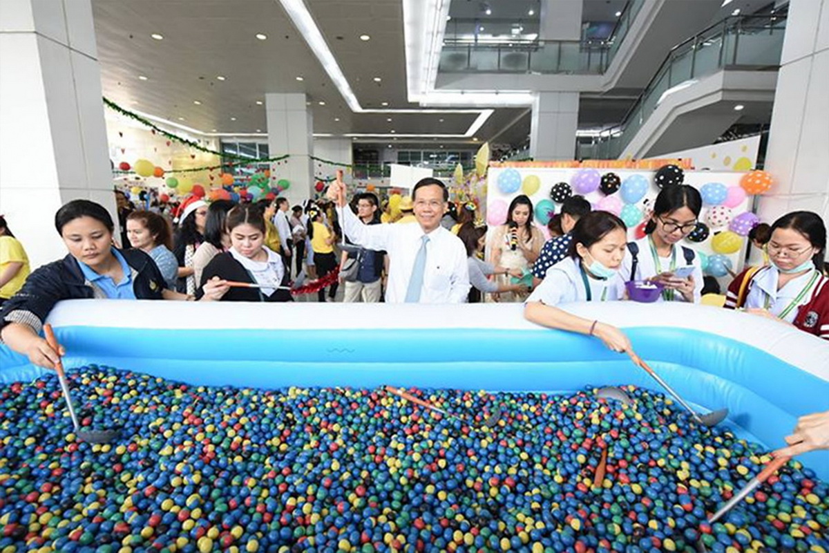 งานเลี้ยงสังสรรค์ เนื่องในเทศกาลส่งท้ายปีเก่าต้อนรับปีใหม่ รามาฯ สามัคคี 2561