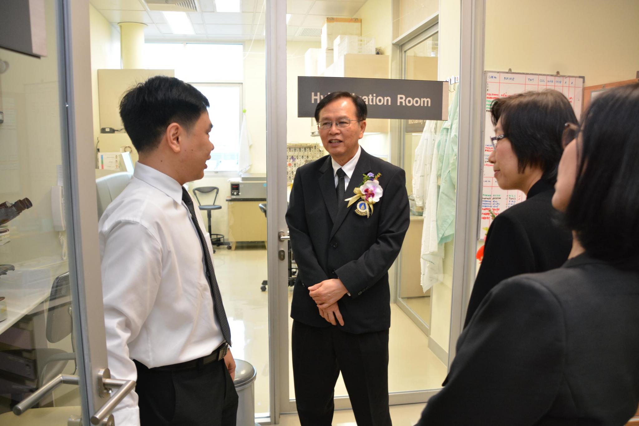 เปิดห้องปฏิบัติการใหม่ ห้องปฏิบัติการมนุษย์พันธุศาสตร์ ภาควิชาพยาธิวิทยา