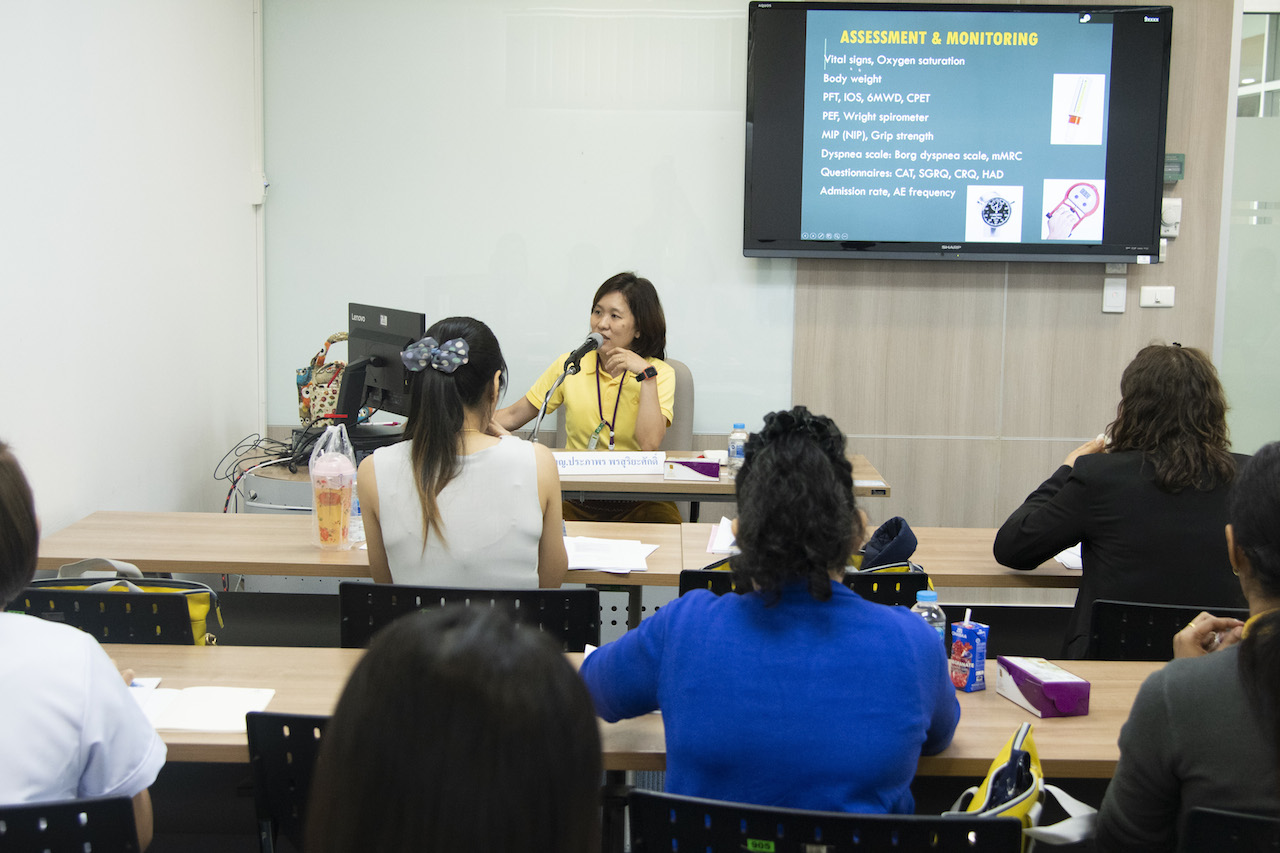 อบรมเชิงปฏิบัติการ การตรวจสมรรถภาพปอดขั้นสูง LUNG VOLUME AND DLCO